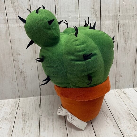 Large IKEA Hemmahos Plush Cactus w/ spider in stuffed clay pot * - Picture 4 of 9